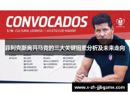 菲利克斯离开马竞的三大关键因素分析及未来走向